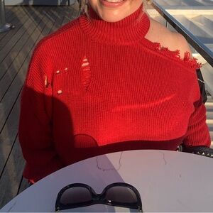 Lovers + Friends Scarlet Knit Sweater
